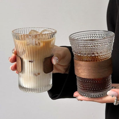 Polka Dots Glass Coffee Mug | 4-Pack - Image 3