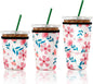 Cobetech Iced Coffee Sleeve Reusable, 3 Pack Neoprene Coffee Cup Sleeves by Unknown