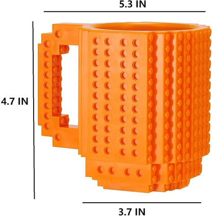 DEEXITO Build on Brick Coffee Mugs, Creative DIY Kids Party Cups - Image 4