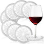 Yesland 8 Pack Crystal Coasters Tea Bag Coaster by Yesland