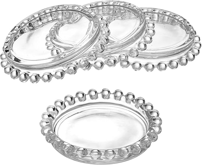 Fasmov 10 Pack Crystal Coasters Drink Coaster - Image 4