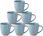 AmorArc 12oz Ceramic Coffee Mugs set of 6, Stylish Coffee Mugs by AmorArc