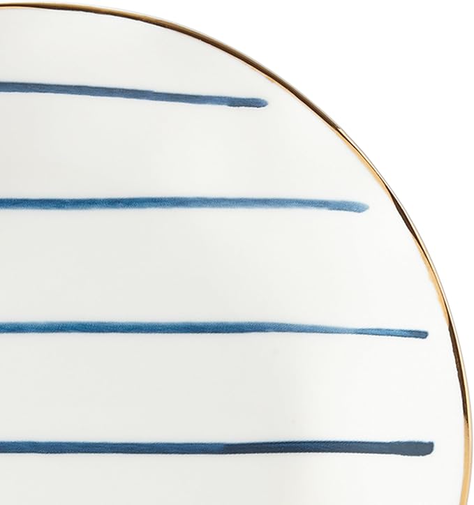 Lenox Blue Bay 4-Piece Tidbit Plates, Dessert Plate Set - Image 3