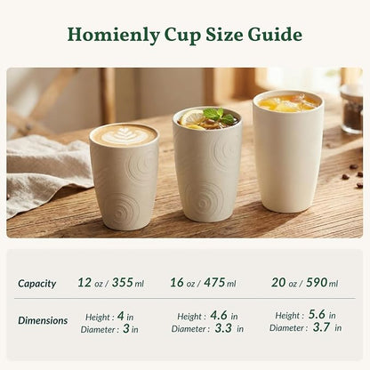 Homienly Plastic Cups Alternative 12oz - Image 9