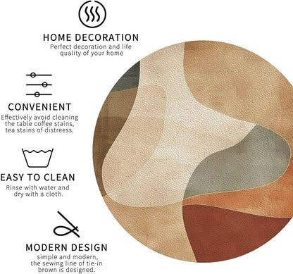 Minimal Abstract Shapes Print Coasters - Image 3