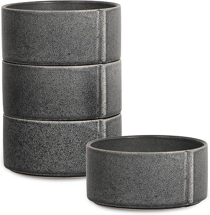 Stone Lain Bao 8-Piece Bowl Set Stoneware by Unknown