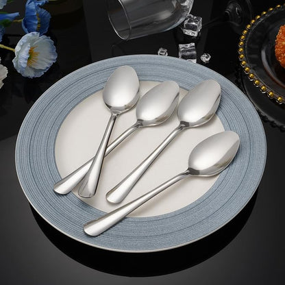 Windsor 36-Piece Set Stainless Steel Teaspoons, Tea Spoons | 5.9-Inch Food - Image 6