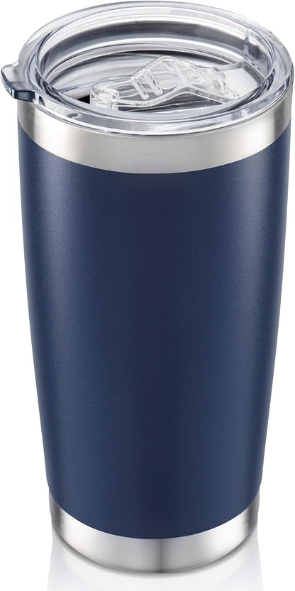 20 oz Tumbler with Lid Stainless Steel Insulated Tumblers, 1 Pack | Leak Proof by Unknown