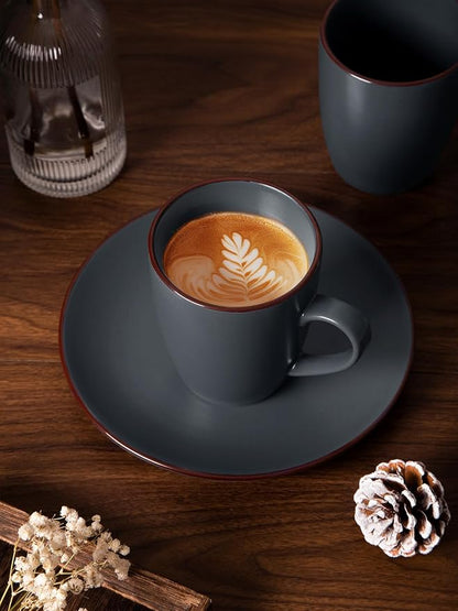 famiware Venus Coffee Mugs Set of 4, 13 oz Ceramic Stoneware Mug Cup Set | - Image 6