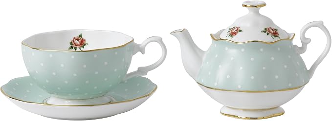 Royal Albert Polka Rose Tea For One - Image 2