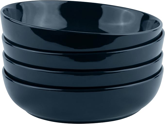 KooK Pasta Bowl, Salad Bowls, Serving Bowls, Large Capacity, Microwave & by Kook
