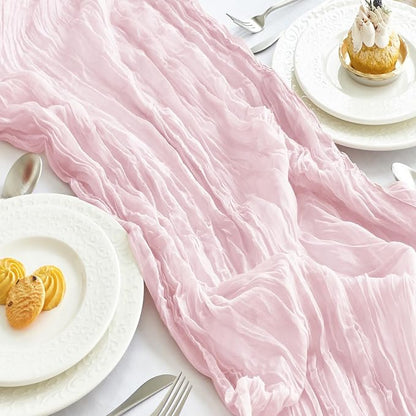 IVAPUPU Pink Table Runner 120 Inches - Image 8