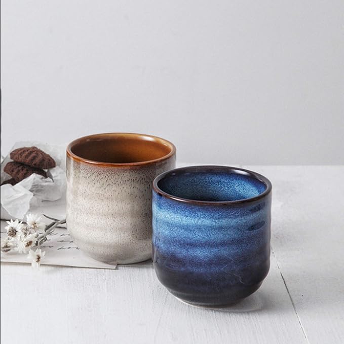 Japanese Style Ceramic Tea Set, Tea Cup, Coffee Cup, Yerba Mate Set, Ceramic - Image 2