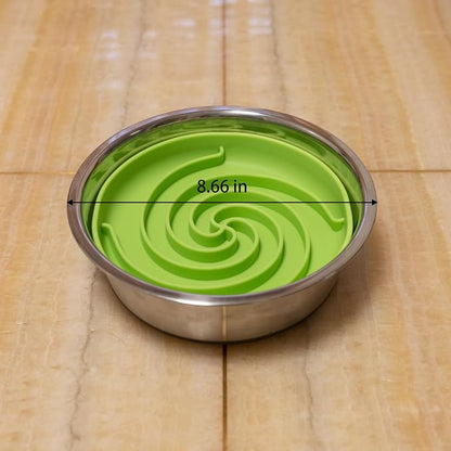 Bifeaw Slow Feeder Dog Bowls, Dishwasher Microwave Safe Silicone Puppy Puzzle - Image 5