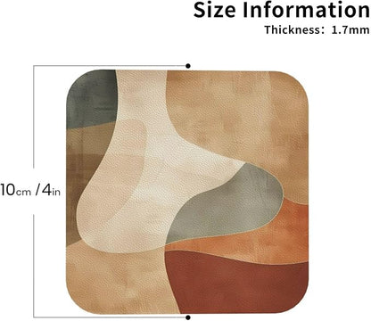 Minimal Abstract Shapes Print Coasters - Image 4