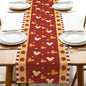 Seliem Fall Pumpkin Table Runner, Seasonal Burlap Home Decoration Indoor by Seliem