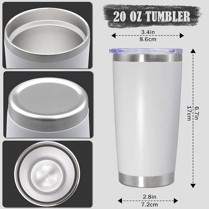 20oz Tumbler Insulated Coffee Tumblers - Image 4