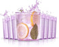 Liacere Plastic Drinking Glasses (Set of 12) 14 oz Purple Plastic Glasses Colors，Kitchen Water Glasses Cup, Bar Tumbler Glassware Set for Beer, Juice, Cocktail, Whiskey, Milk for Valentine’s Day
