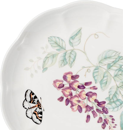 Lenox Butterfly Meadow 4-Piece Accent Plate Set, dishwasher safe, microwave - Image 2