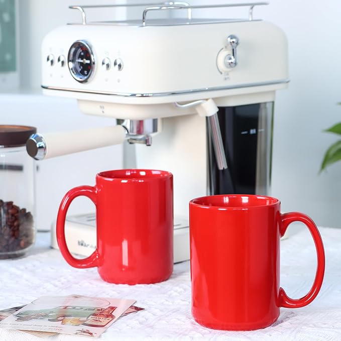 16 OZ Coffee Mugs, Classic Blank Ceramic Cup - Image 6