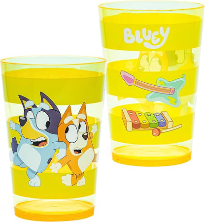Zak Designs Bluey Nesting Tumbler Set Includes Durable Plastic Cups - Image 5