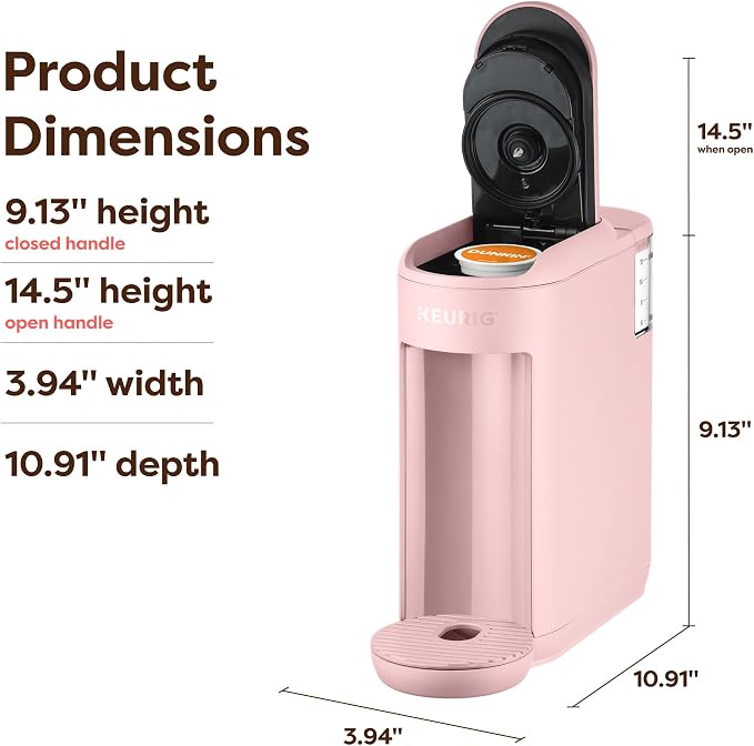 Keurig K-Mini Mate Single Serve K-Cup Pod Coffee Maker, Brews Up to 12 oz Cup - Image 7