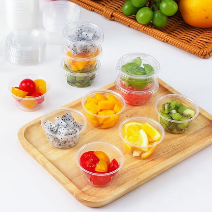 AOZITA 400 Set 2 oz Jello Shot Cups - Image 5