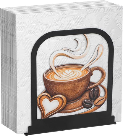 Uniclife Metal Napkin Holder for Table, Upright Standing Napkin Dispenser | by UnicLife
