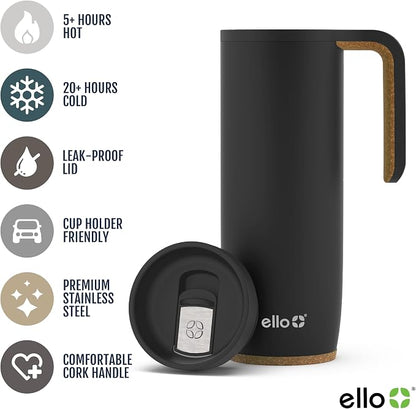 Ello Magnet 18oz Vacuum Insulated Stainless Steel Travel Mug - Image 3
