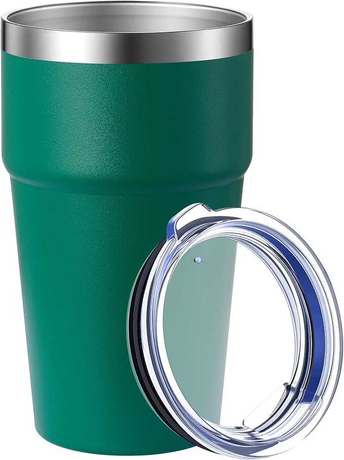 MEWAY 16oz Tumbler Double Wall Vacuum Insulated Travel Mug Bulk, Stainless by MEWAY