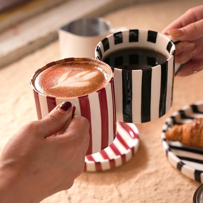 8 Oz Ceramic Coffee Mug Espresso Cups - Image 7