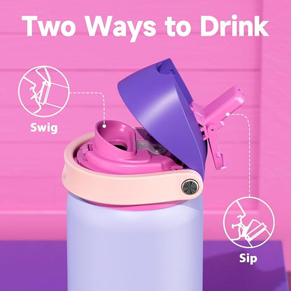 32 oz Insulated Water Bottle for Women: Meoky Stainless Steel Metal Water Bottle - Image 2