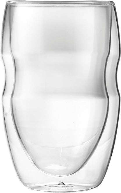 Ozeri Serafino Double Wall Insulated Beverage and Coffee Glasses - Image 5
