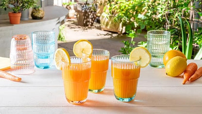 Bormioli Rocco Barshine 12.88 oz. Long Drink Stackable Tempered Drinking Glasses - Image 5