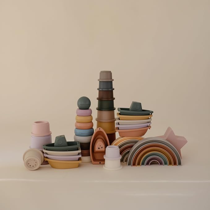 mushie Stacking Cups Toy | Made in Denmark - Image 7