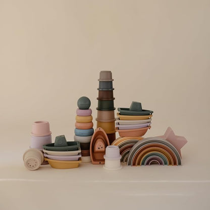 mushie Stacking Cups Toy | Made in Denmark - Image 7