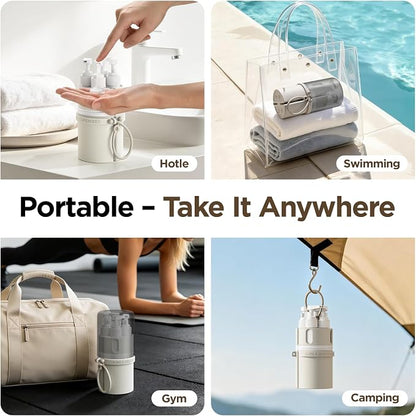 4 in 1 Travel Dispenser Bottle, Travel Toiletry Bottles - Image 5