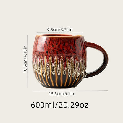 Large Ceramic Coffee Mug - 20oz Big Tea Cup - Image 2