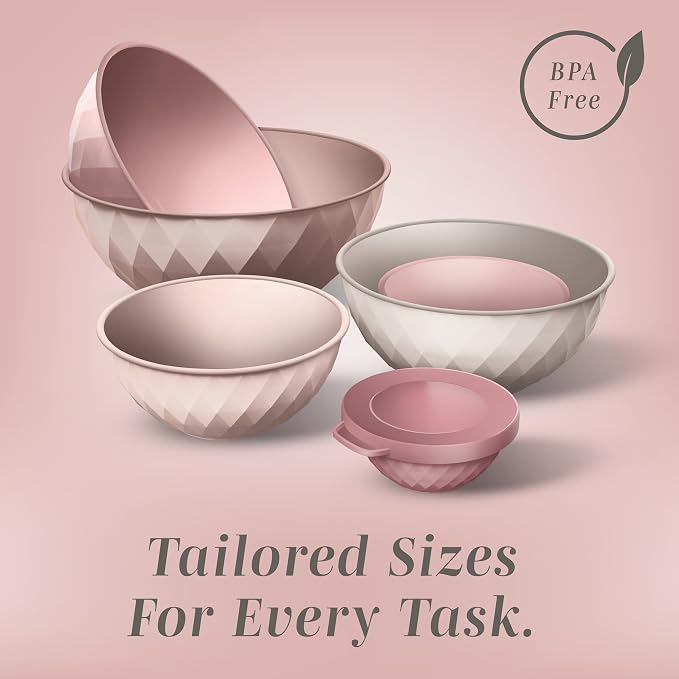 COOK WITH COLOR Mixing Bowls with Lids - Image 5