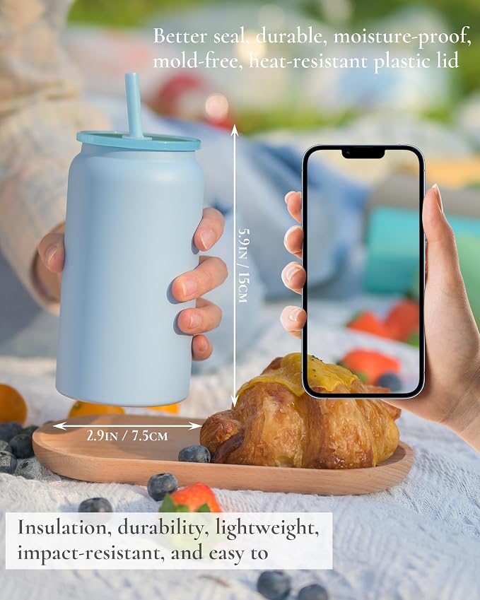 16 oz Tumbler, Insulated Tumbler - Image 4