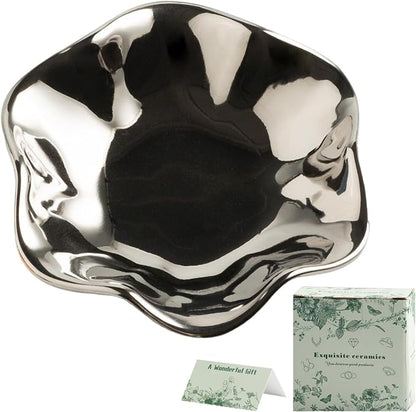 BEUNAIZER Jewelry Dish Tray, Ring Dish, Ceramic Trinket Tray, Key Bowl | Color by BEUNAIZER