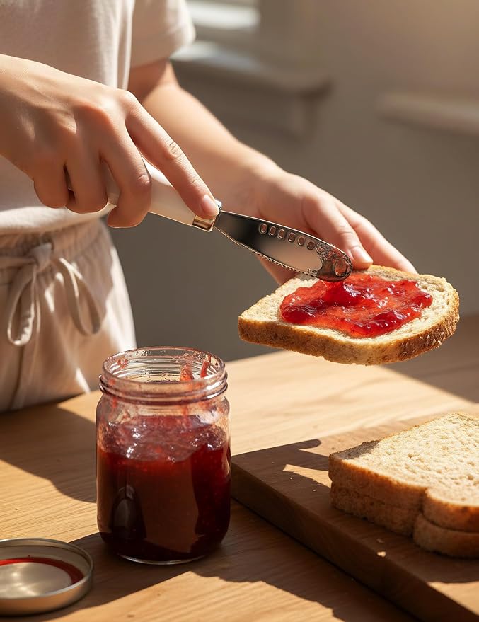 2 Pack Stainless Steel Butter Spreader Knife - Image 3