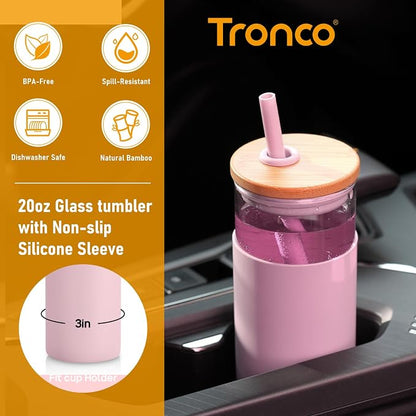 Tronco 20 oz Glass Tumbler - Image 2