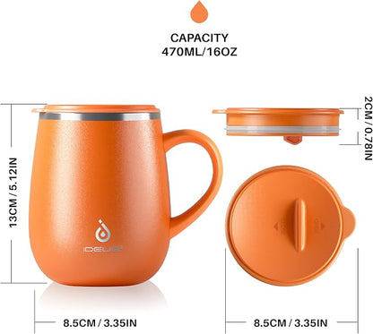Ideus 16 oz Insulated Coffee Mug - Image 5