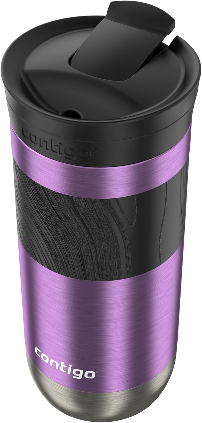 Contigo Byron 2.0 Travel Mug 16 oz Pansy - Image 4