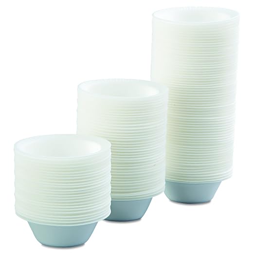 Dart 5BWWC 5-6 oz White Unlaminated Foam Bowl - Image 3