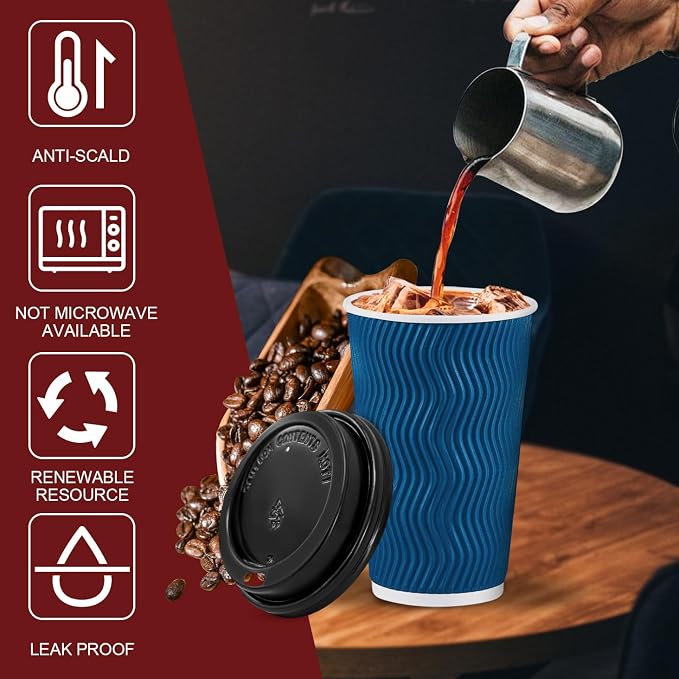 Lamosi 500 Pack Coffee Cups - Image 3