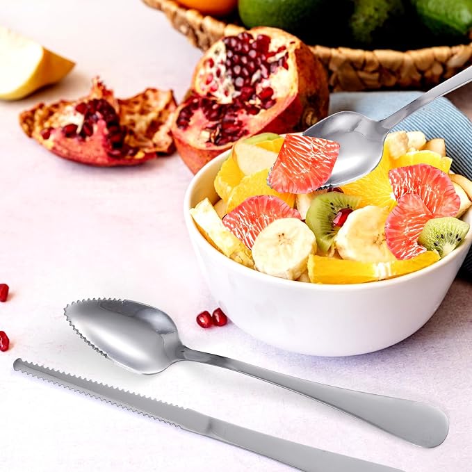 3pcs Grapefruit Spoons and Knife Set - Image 7