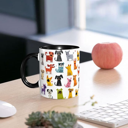 Yrebyou Dog Coffee Mug 11oz Ceramic Cup - Image 6