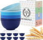 Wheat Straw Bowls, Reusable Plastic Bowls by HOMIENLY